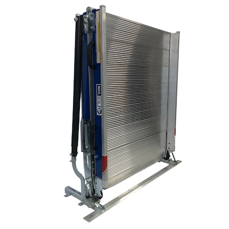 Wm System Aluminum Loading Ramp, 31"W x 79"L & 880 lbs. capacity, Universal vehicle compatibility 9ALN001/NS